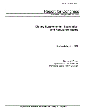 [20020711]RL30887_膳食补充剂：立法和监管状况.pdf