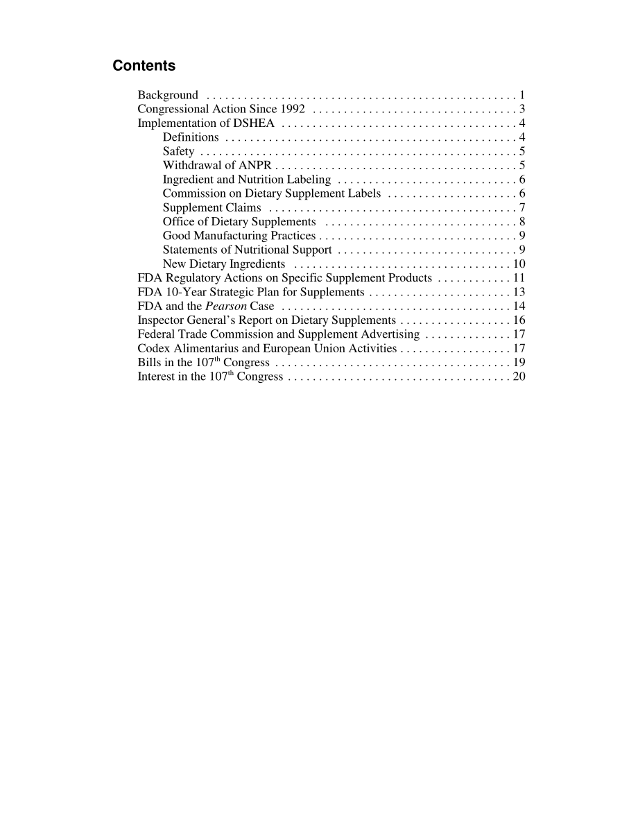 [20020711]RL30887_膳食补充剂：立法和监管状况.pdf_第3页