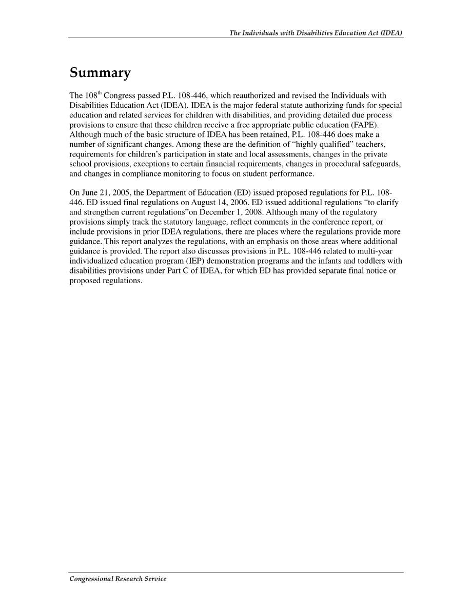 [20090130]RL33649_《残疾人教育法》（IDEA）：P.L.最终规定108-446.pdf_第2页
