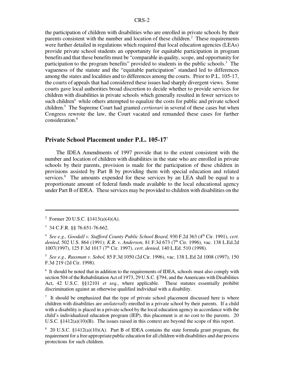[20001019]98-854_《残疾人教育法》：P.L.私立学校的服务105-17.pdf_第2页