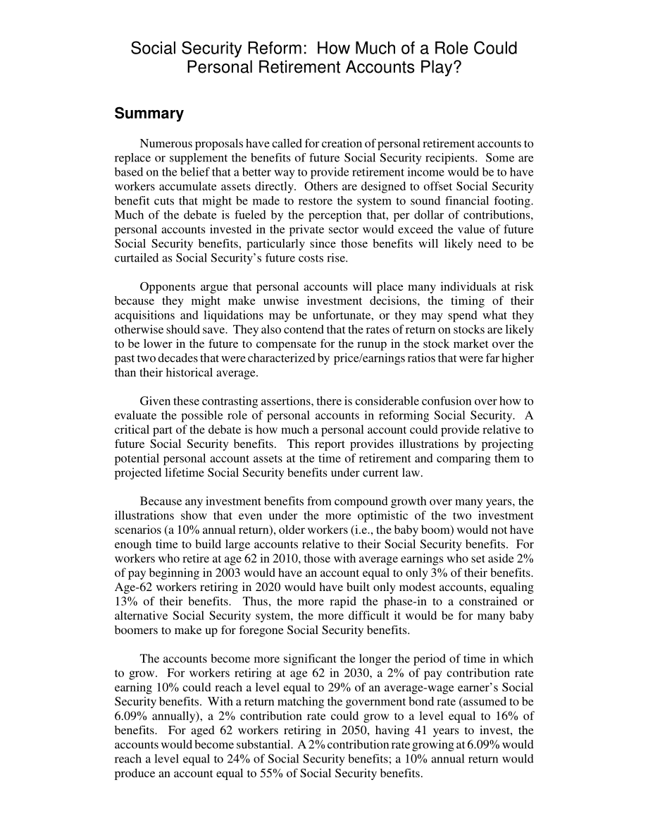 [20020515]98-195EPW_社会保障改革：个人退休账户能发挥多大作用？.pdf_第2页