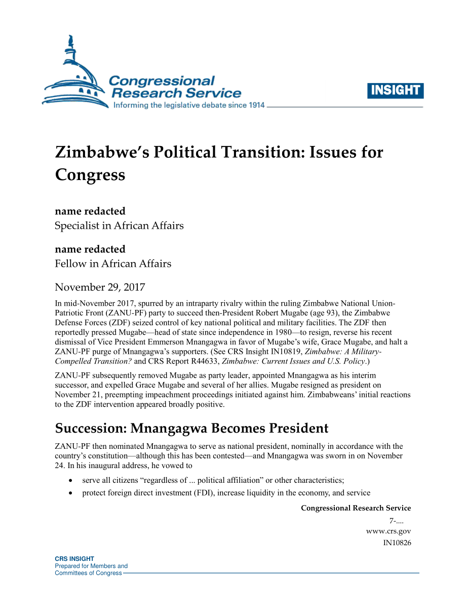 [20171129]IN10826_津巴布韦的政治过渡：国会议题.pdf_第1页