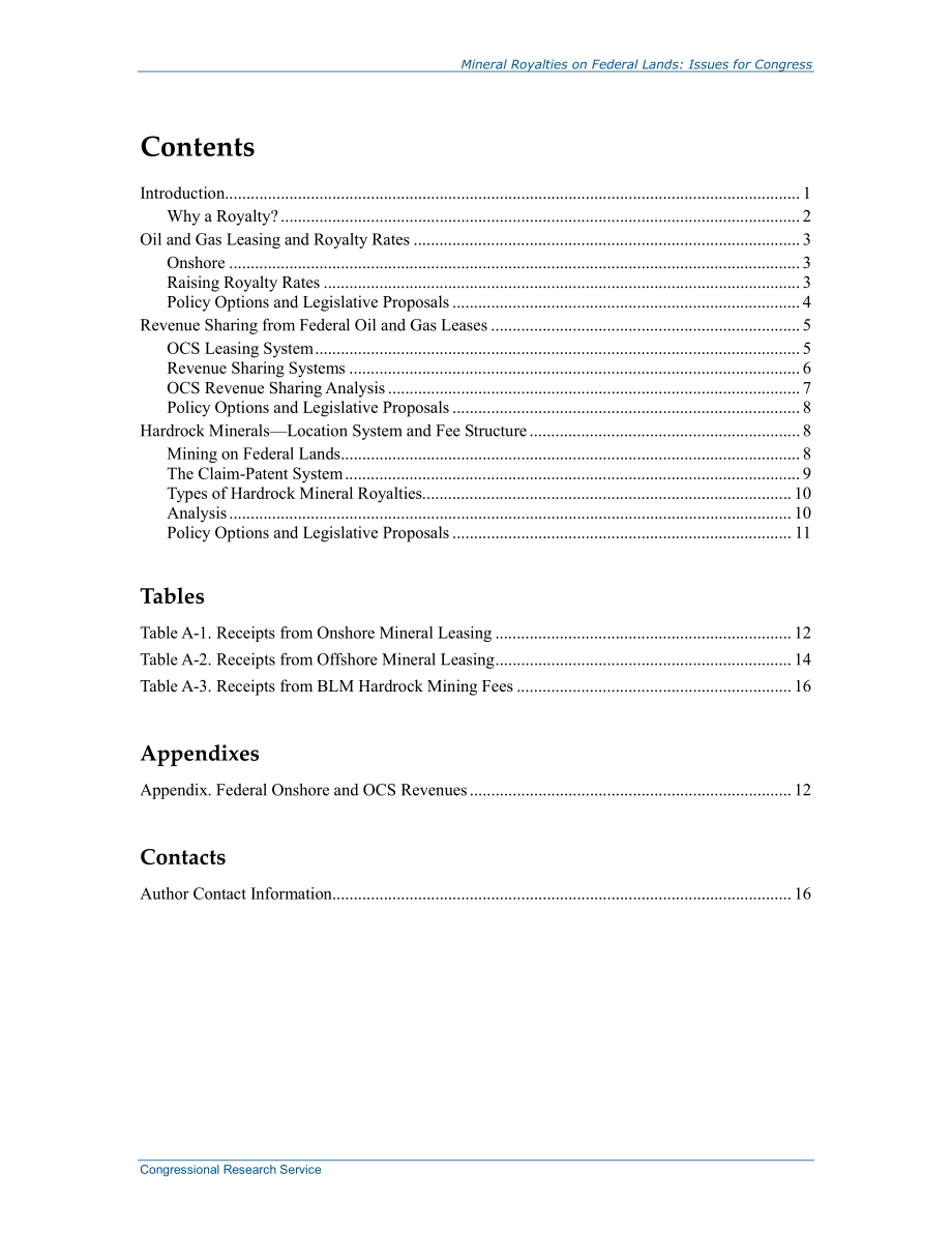 [20150119]R43891_联邦土地上的矿产使用费：国会议题.pdf_第3页