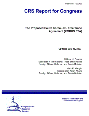 [20070718]RL33435_The Proposed South Korea-U.S. Free Trade Agreement (KORUS FTA).pdf