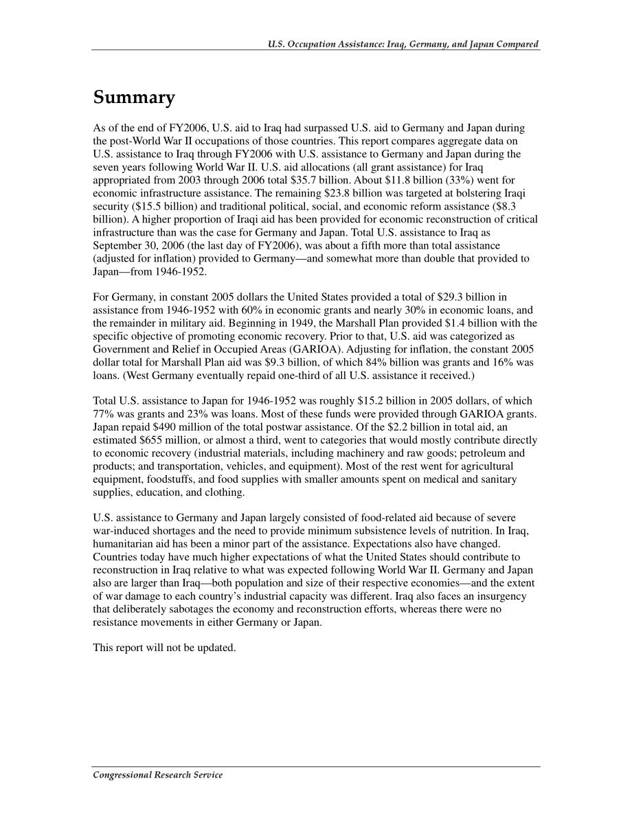 [20080129]RL33331_美国职业援助：伊拉克、德国和日本进行了比较.pdf_第2页