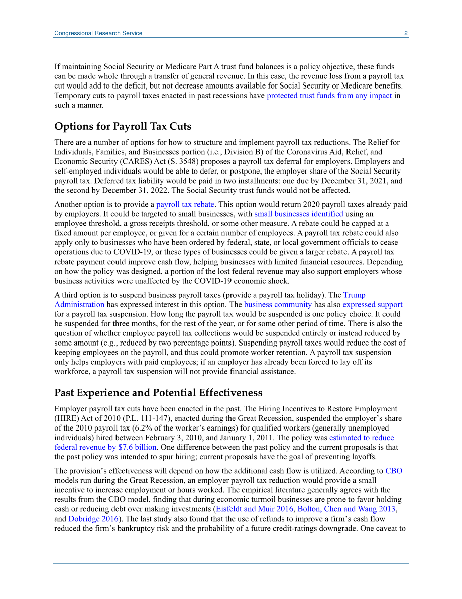 [20200320]IN11260_2019冠状病毒疾病经济刺激：企业工资税减免.pdf_第2页