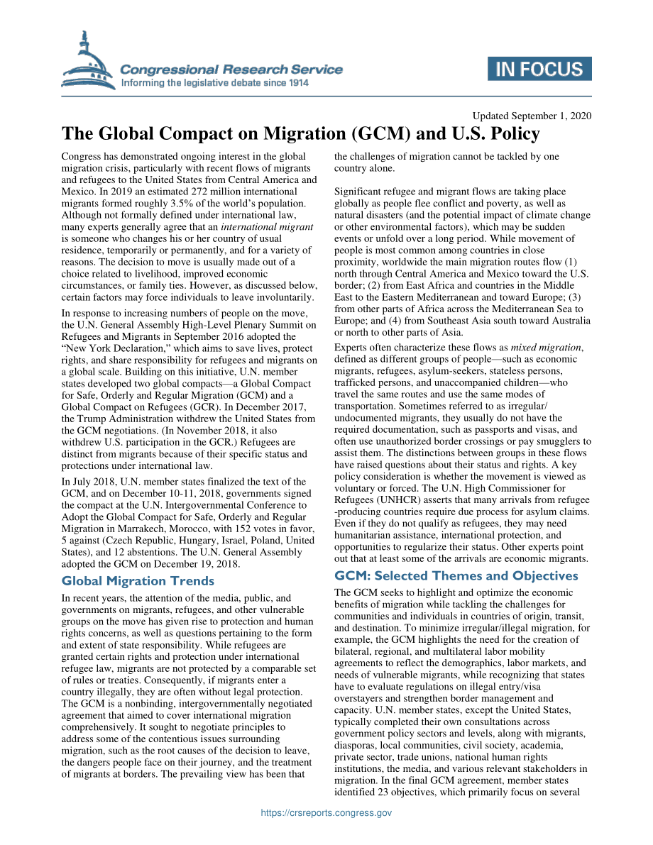 [20200901]IF11003_全球移民契约（GCM）与美国政策.pdf_第1页