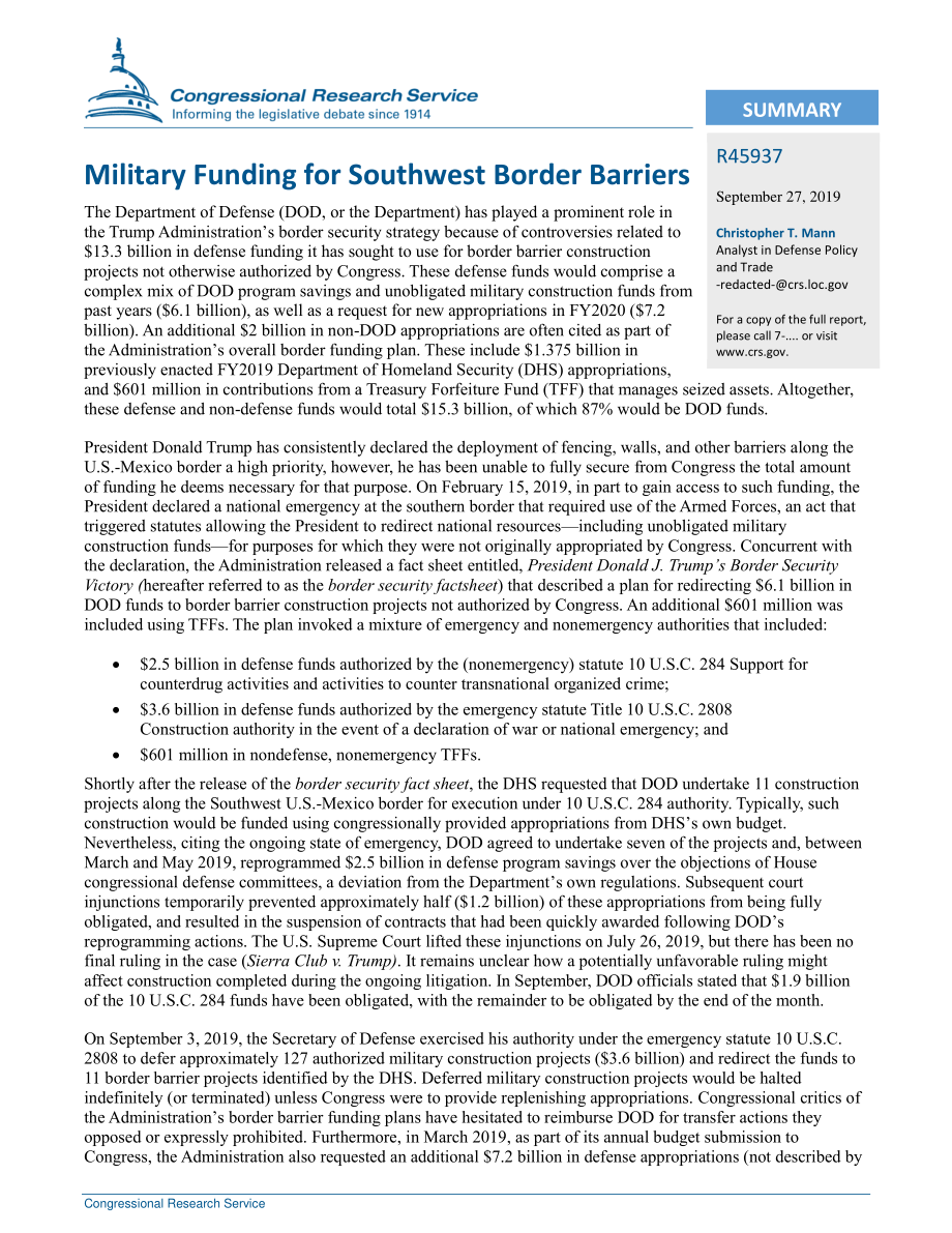 [20190927]R45937_西南边境屏障军事资金.pdf_第2页