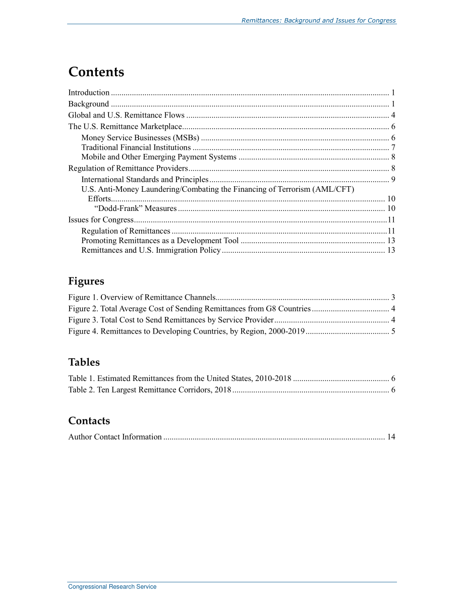 [20191202]R43217_汇款：国会背景和议题.pdf_第3页
