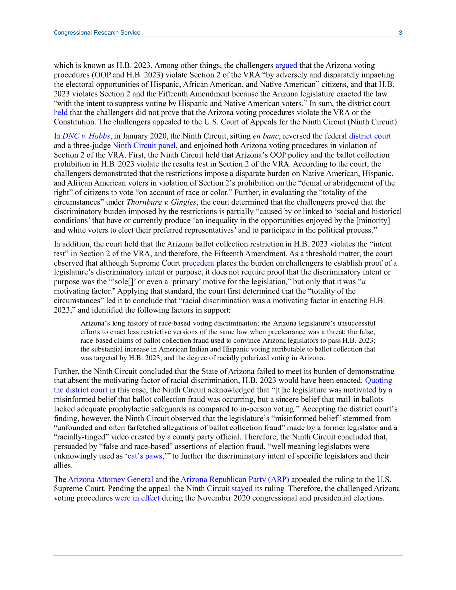 [20210318]LSB10583_最高法院考虑《投票权法案》要求的标准.pdf_第3页