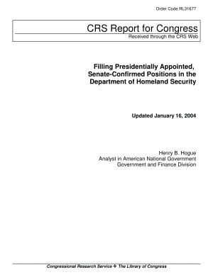 [20040116]RL31677_填补总统任命、参议院确认的国土安全部职位.pdf