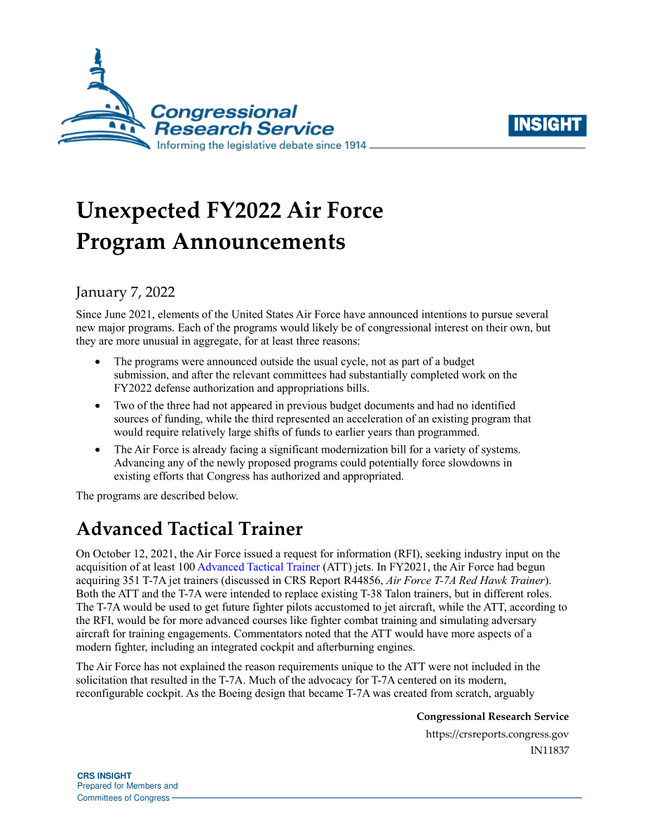 [20220107]IN11837_意外的2022财年空军计划公告.pdf_第1页
