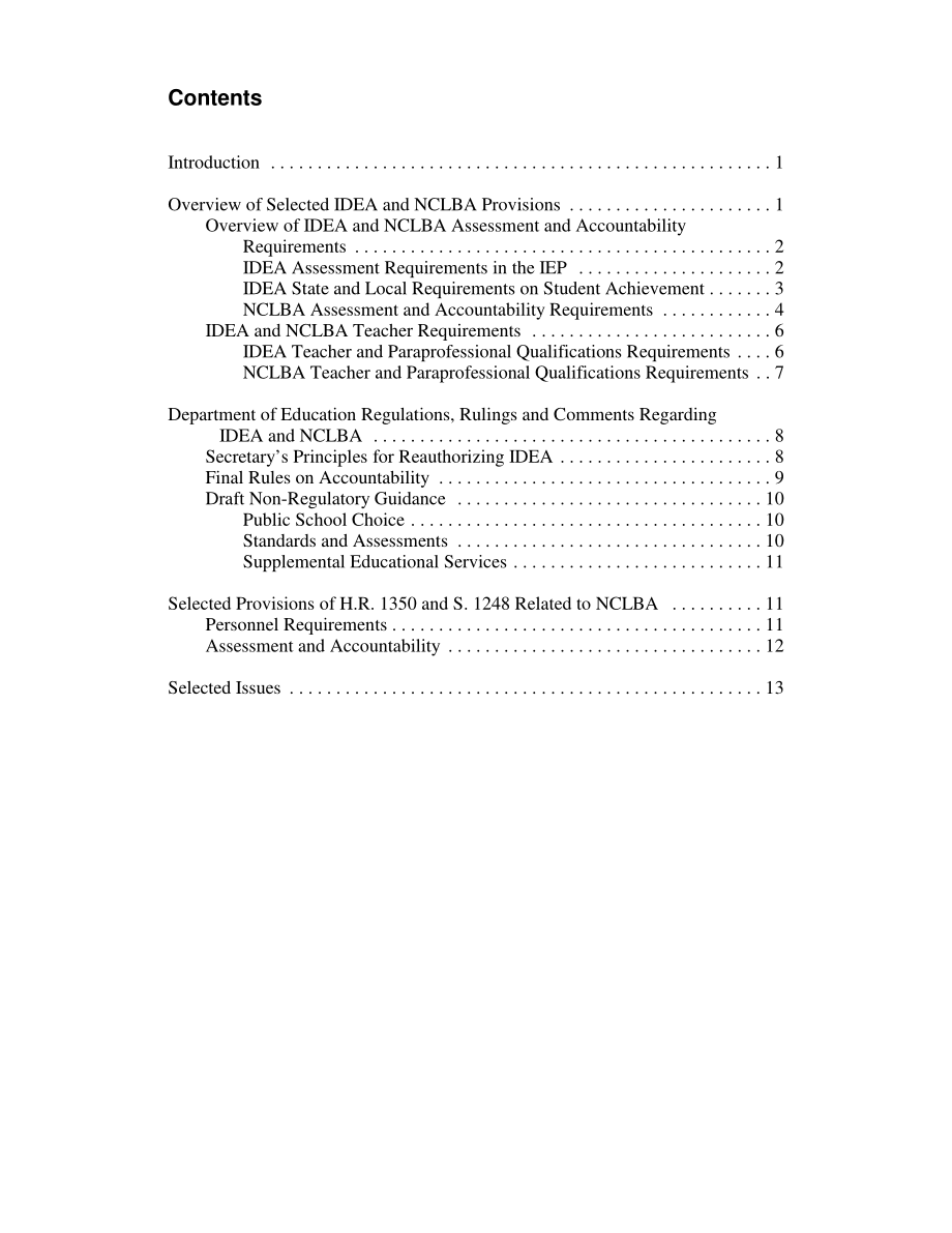 [20040106]RL31838_《残疾人教育法》（IDEA）：《不让一个孩子掉队法案》（NCLBA）部分条款的影响.pdf_第3页