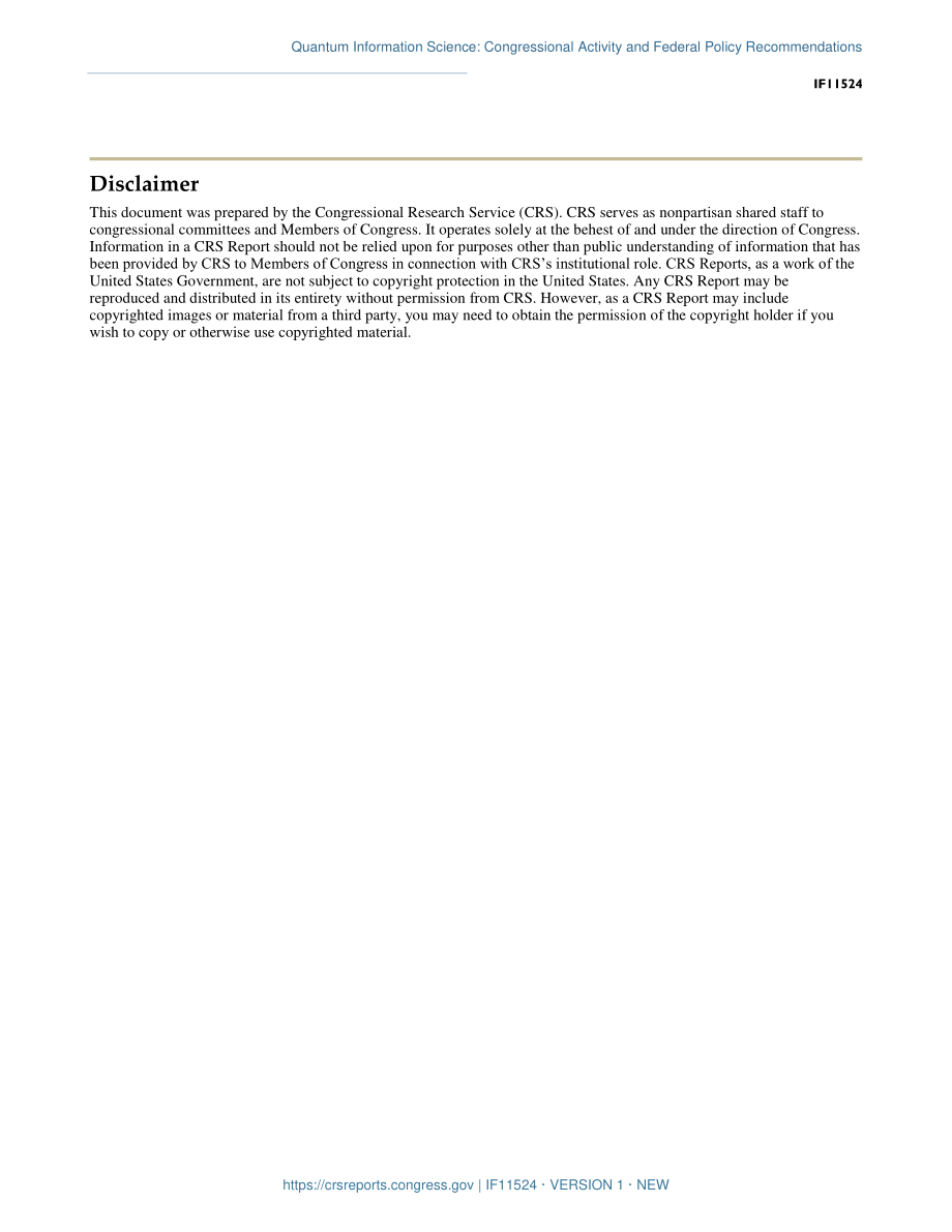 [20200428]IF11524_量子信息科学：国会活动和联邦政策建议.pdf_第3页