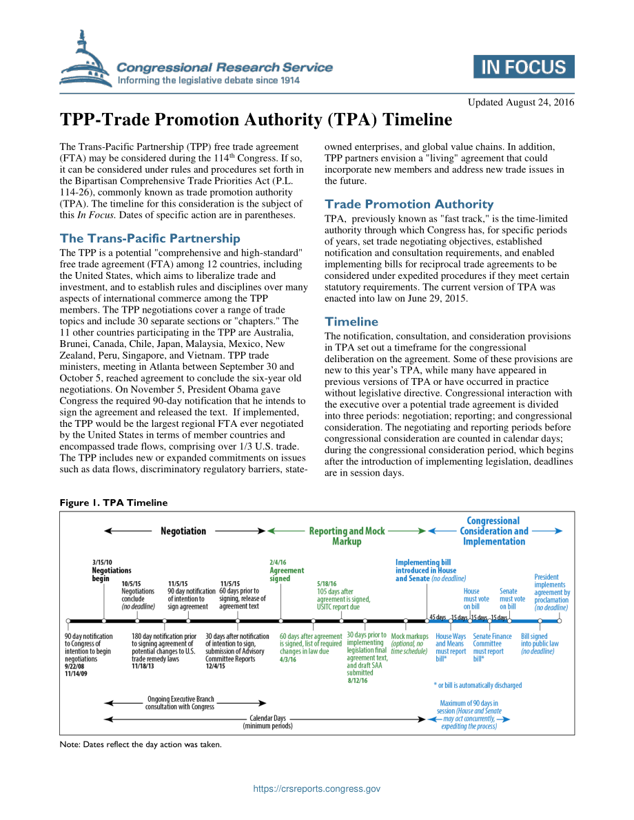 [20160824]IF10297_TPP贸易促进局（TPA）时间表.pdf_第1页