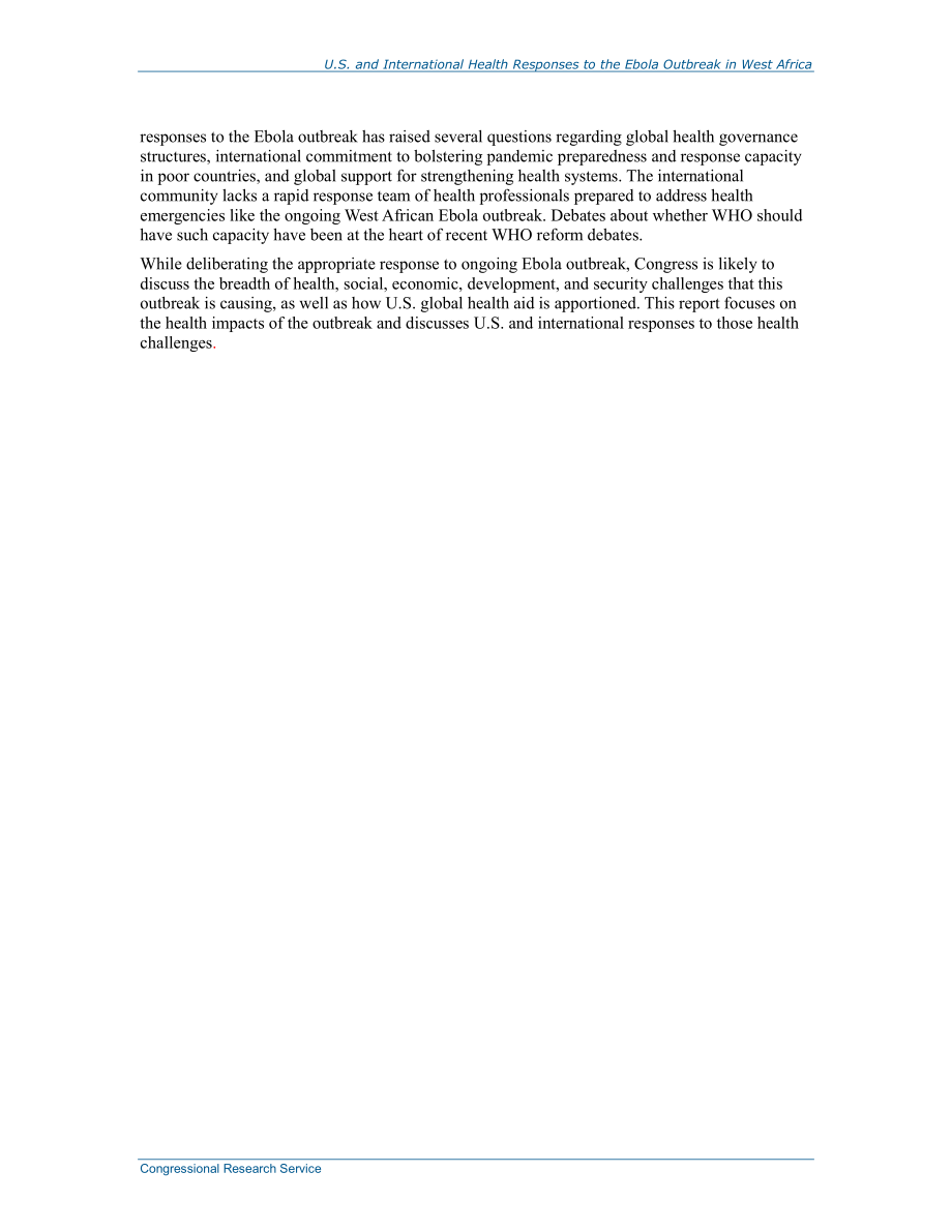 [20141029]R43697_美国和国际卫生部门对西非埃博拉疫情的反应.pdf_第3页