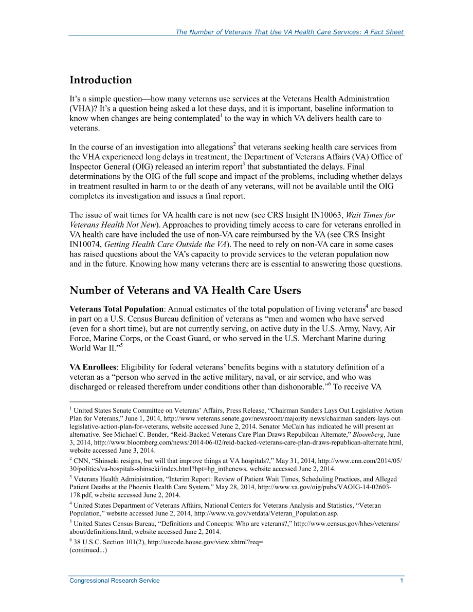 [20140603]R43579_使用VA医疗服务的退伍军人人数：情况说明书.pdf_第2页