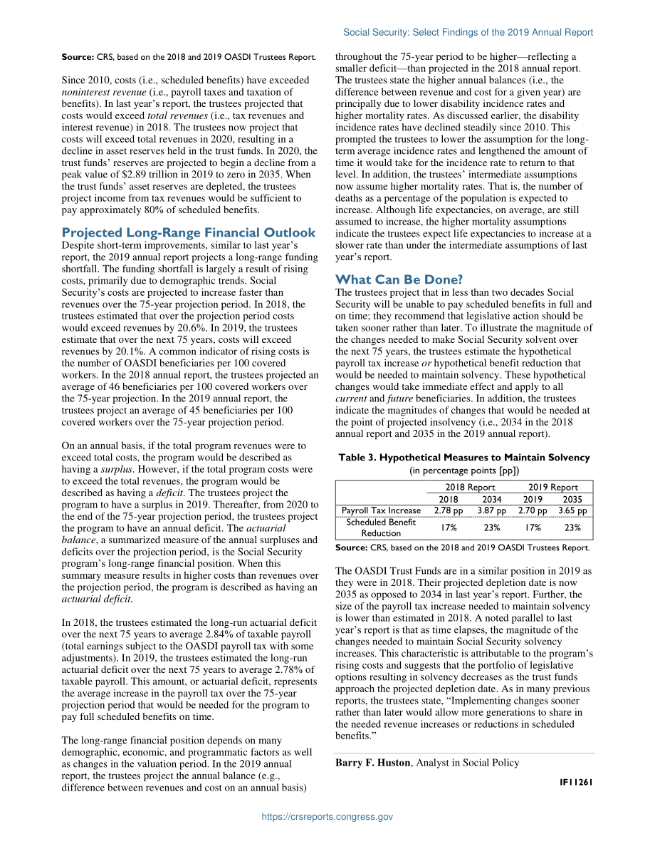 [20190701]IF11261_社会保障：2019年年度报告的部分调查结果.pdf_第2页