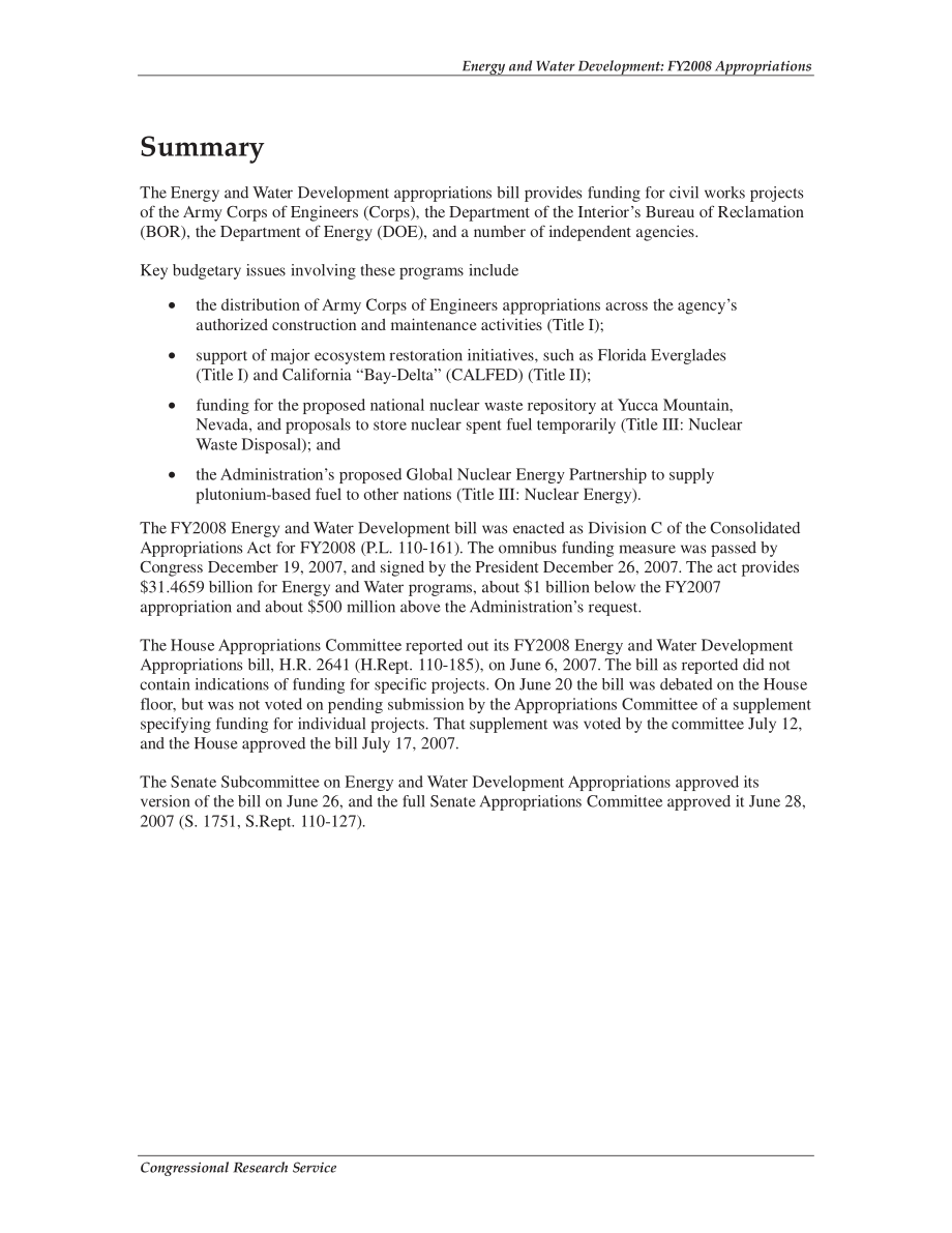 [20080131]RL34009_能源和水资源开发：2008财年拨款.pdf_第2页