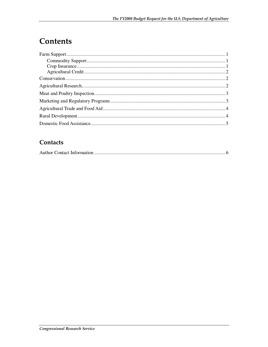 [20070313]RS22621_美国农业部2008财年预算申请.pdf_第3页