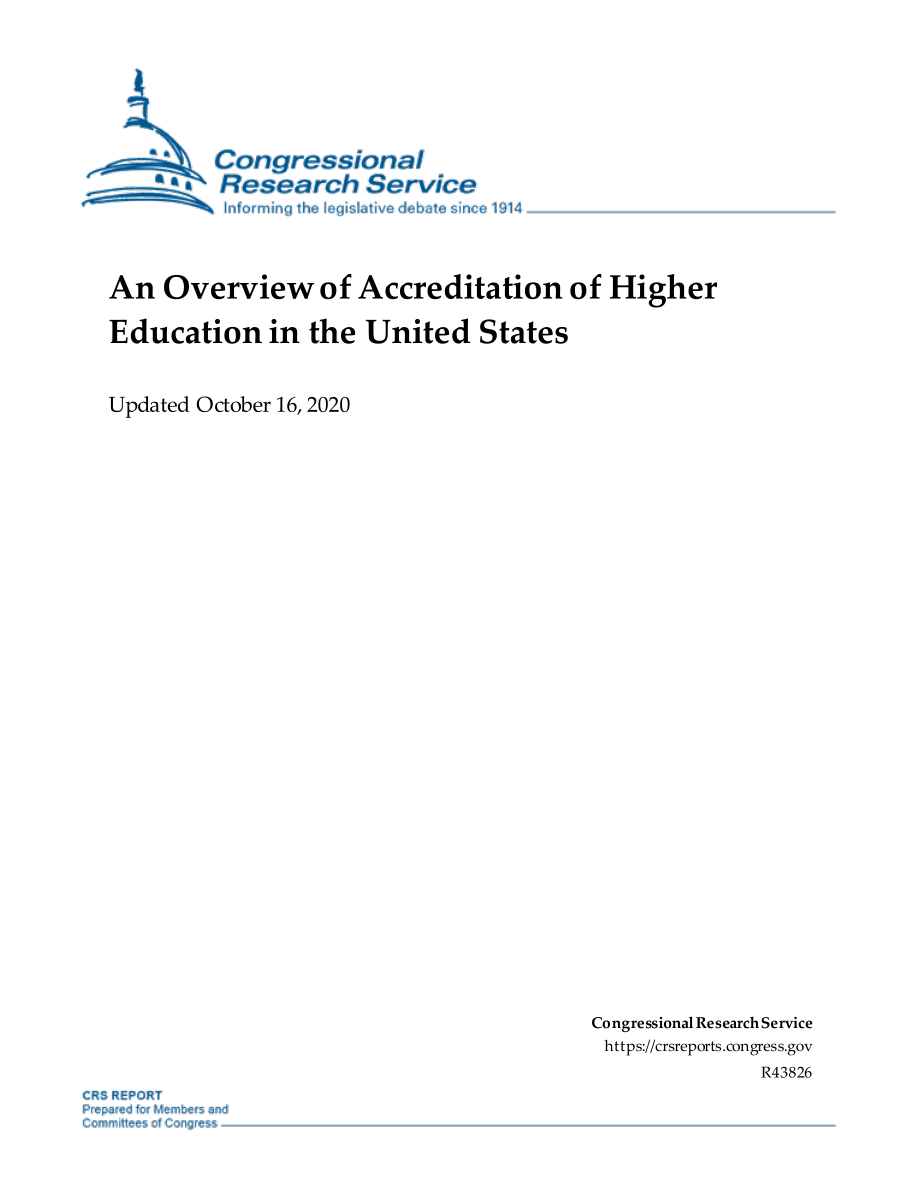 [20201016]R43826_美国高等教育认证概述 .pdf_第1页