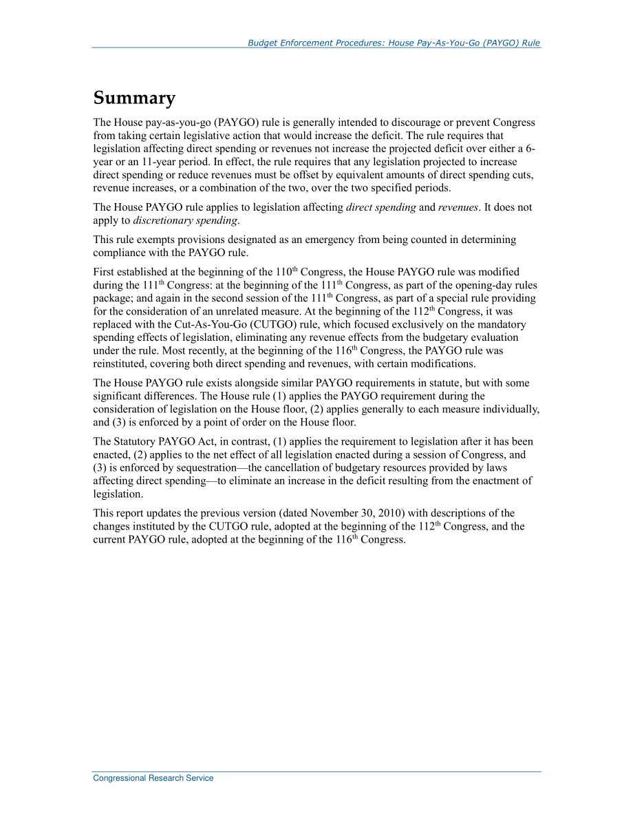 [20190812]R41510_预算执行程序：现收现付（PAYGO）规则.pdf_第2页