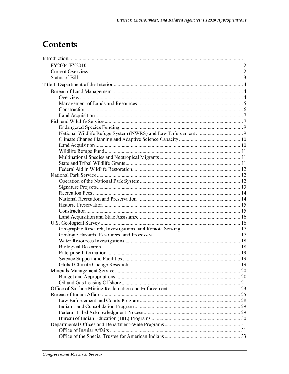 [20100105]R40685_内部、环境和相关机构：2010财年拨款.pdf_第3页