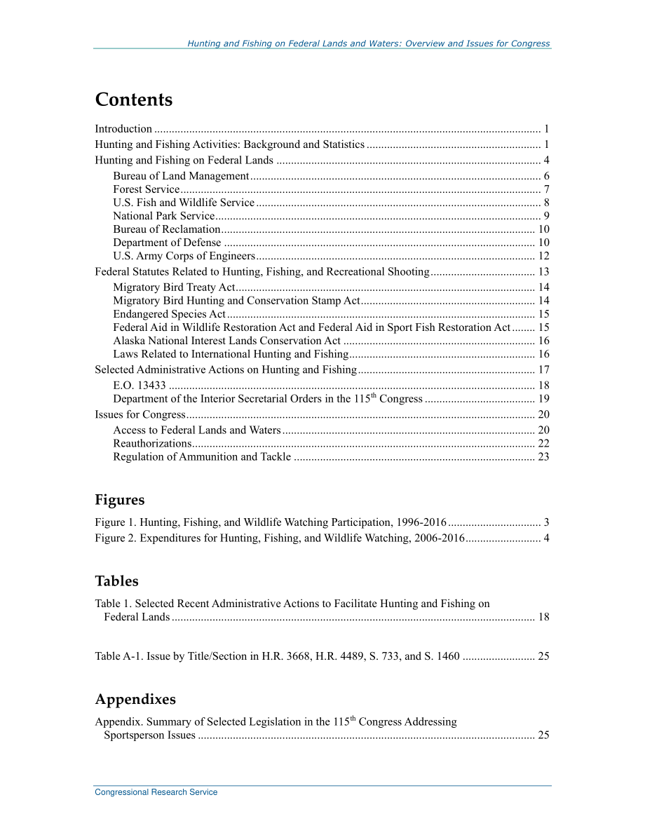 [20180214]R45103_在联邦土地和水域狩猎和捕鱼：国会概况和议题.pdf_第3页