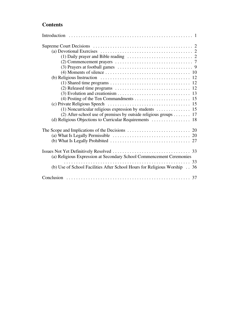 [20000818]RL30649_公立学校的祈祷和宗教：什么是允许的什么是不允许的.pdf_第3页