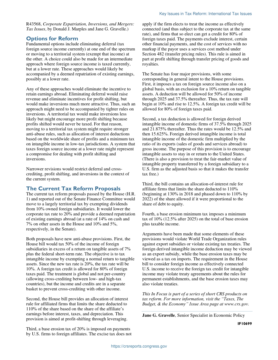 [20171212]IF10699_税收改革的关键问题：国际税务问题.pdf_第2页