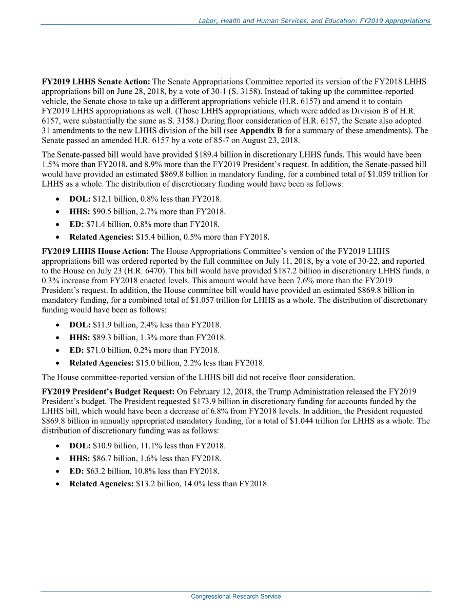[20190805]R45869_劳动、卫生和公共服务以及教育：2019财年拨款.pdf_第3页