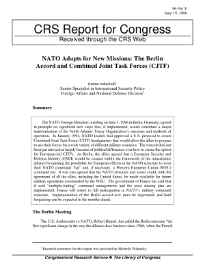 [19960619]96-561_北约适应新任务：柏林协议和联合特遣部队（CJTF）.pdf
