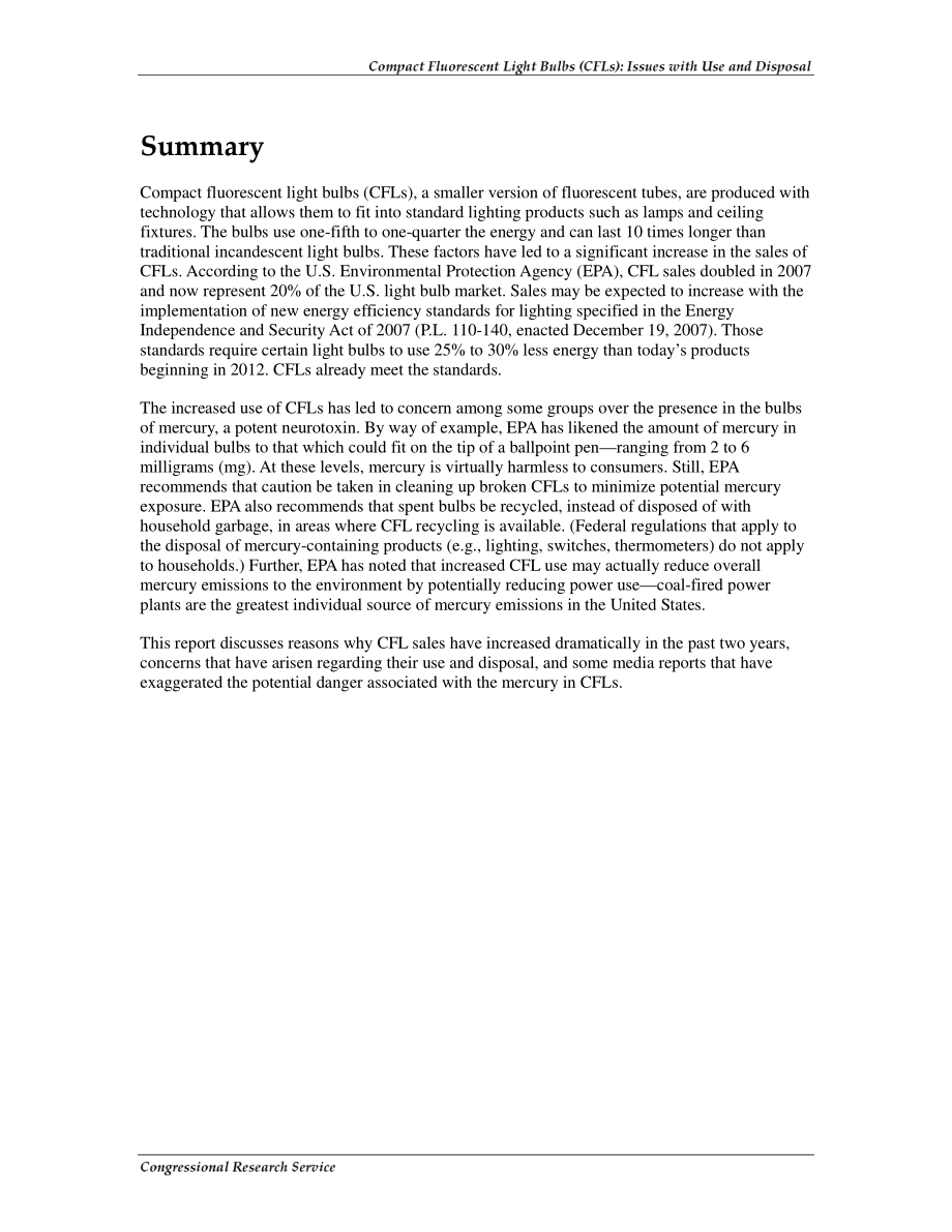 [20080227]RS22807_紧凑型荧光灯泡（CFL）：使用和处置问题.pdf_第2页
