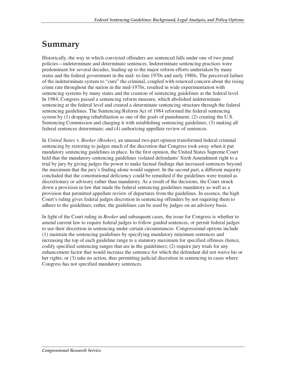 [20090316]RL32766_联邦判决指南：背景、法律分析和政策选择.pdf_第2页
