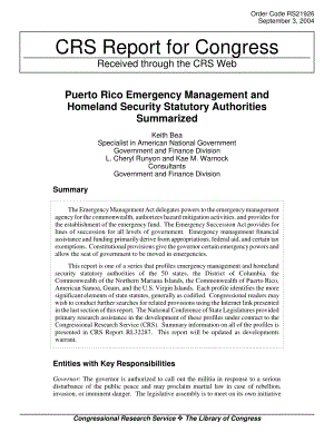 [20040903]RS21926_波多黎各应急管理和国土安全法定机构概述.pdf