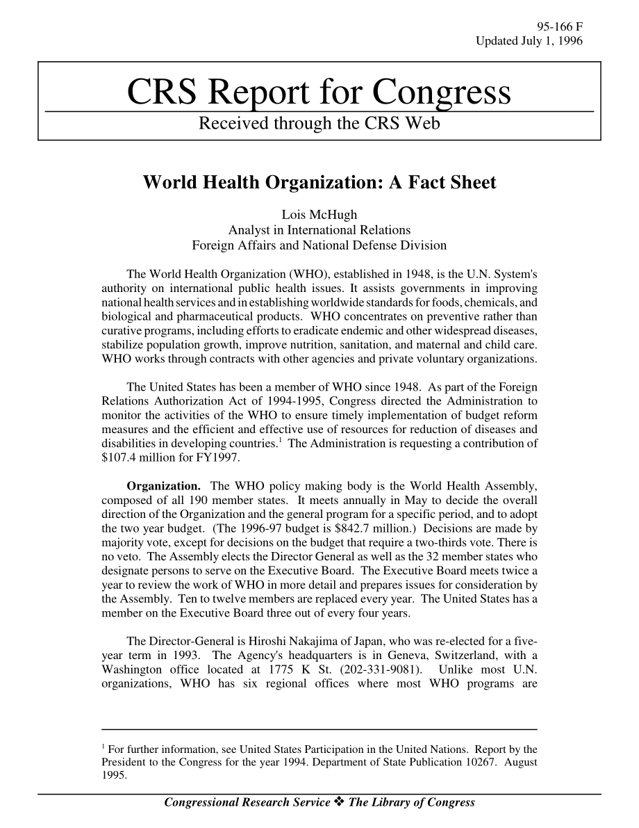 [19960701]95-166_世界卫生组织：情况说明书.pdf_第1页