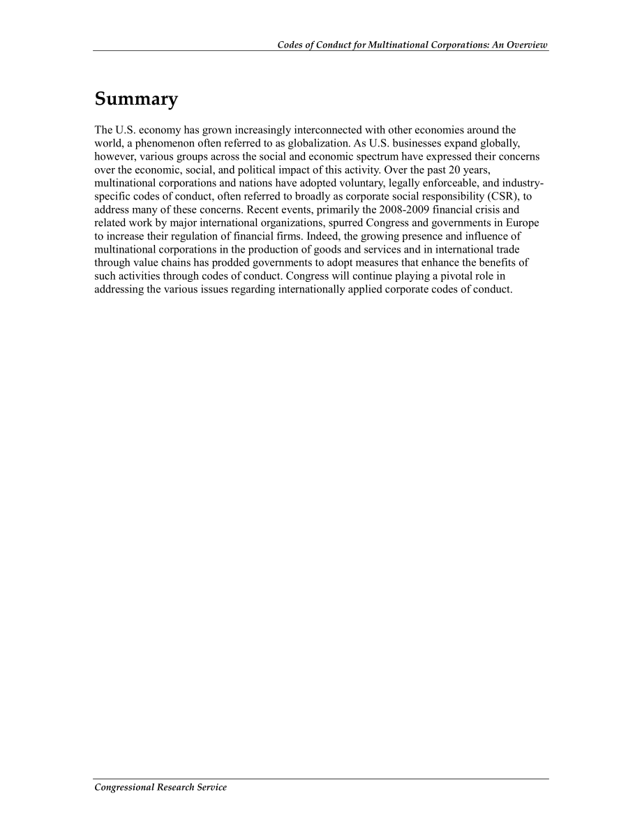 [20130416]RS20803_跨国公司行为准则：概述.pdf_第2页