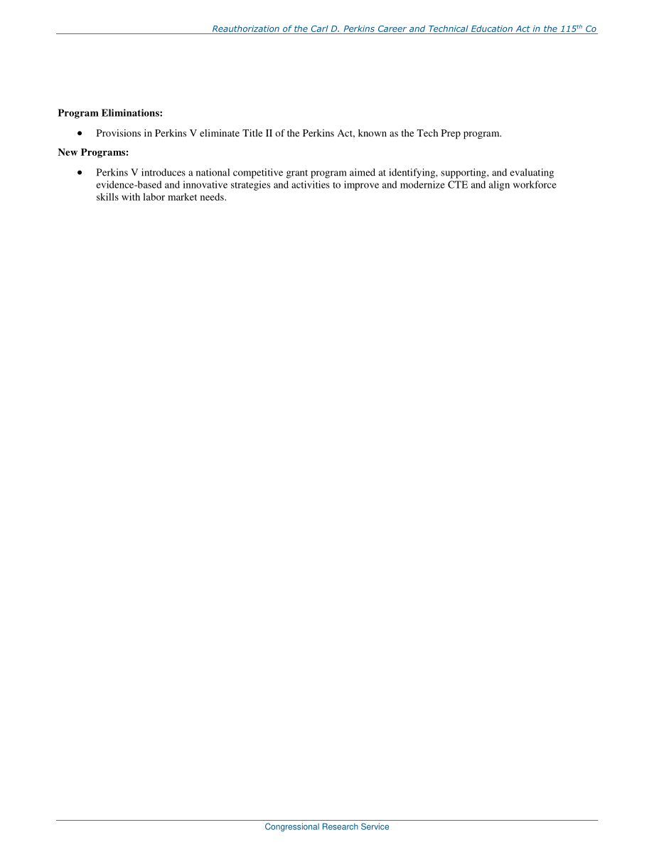 [20181221]R45446_第115届国会对《珀金斯法案》的重新授权：《加强21世纪职业和技术教育法案》.pdf_第3页