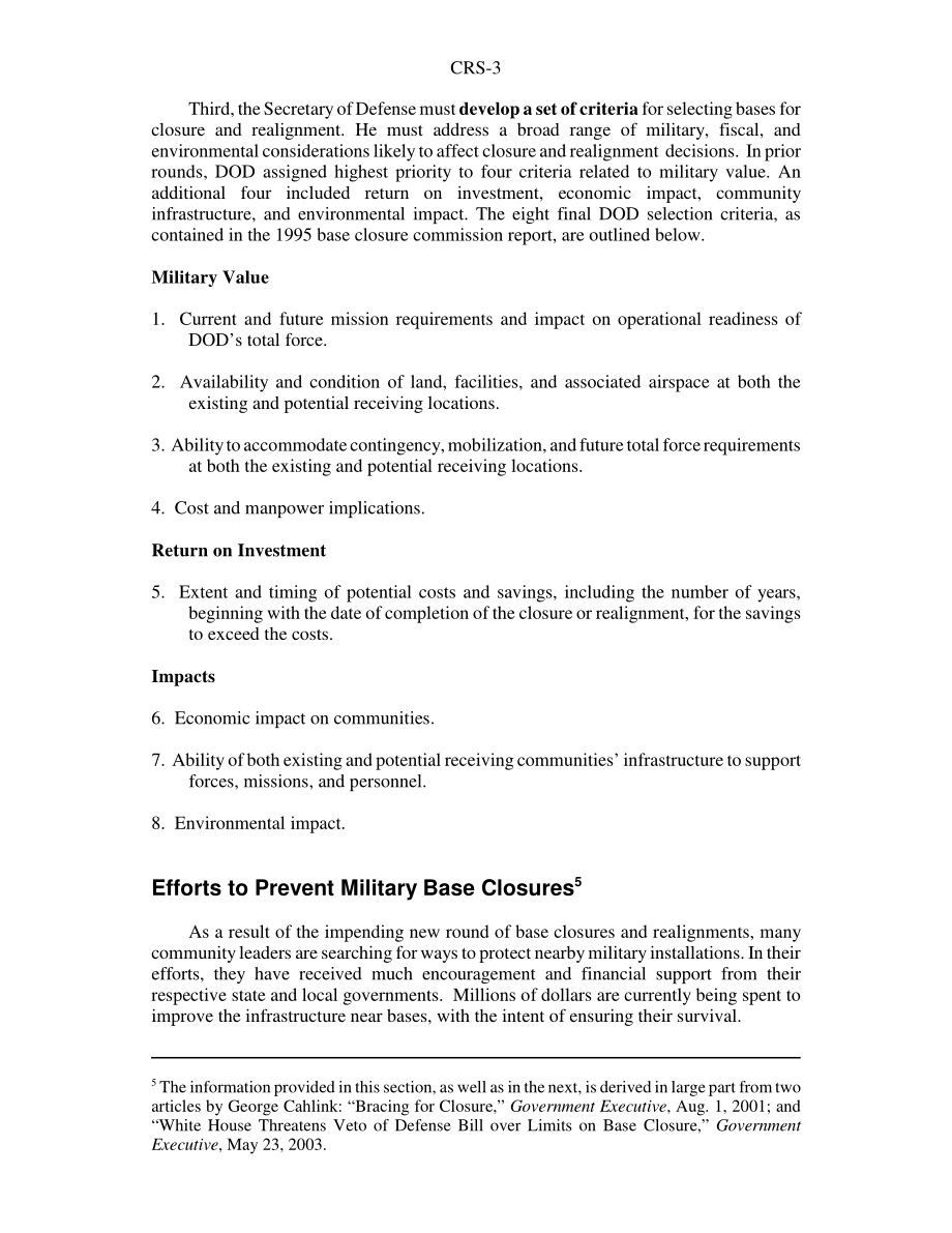 [20030728]RS21535_军事基地关闭：实施2005年回合.pdf_第3页