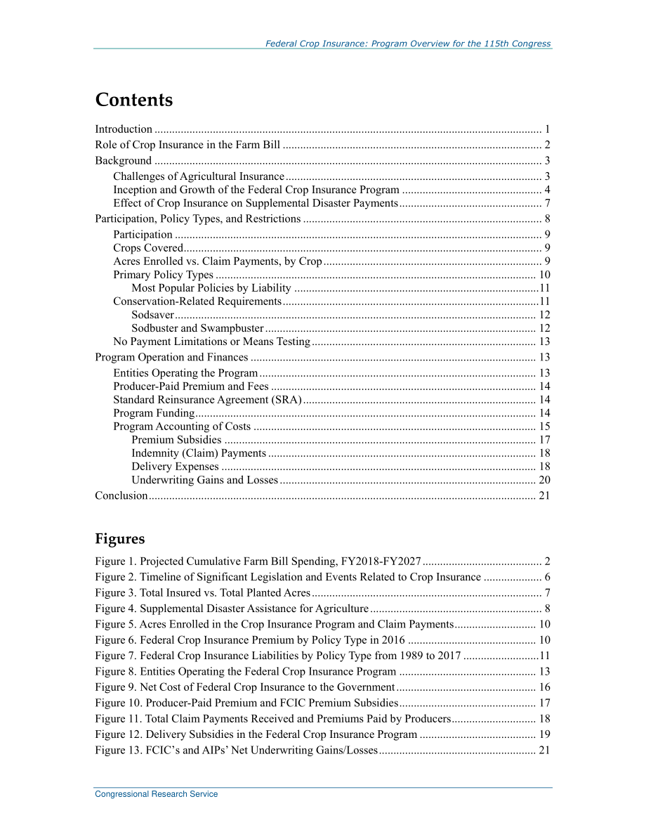 [20180510]R45193_联邦作物保险：第115届大会计划概述.pdf_第3页