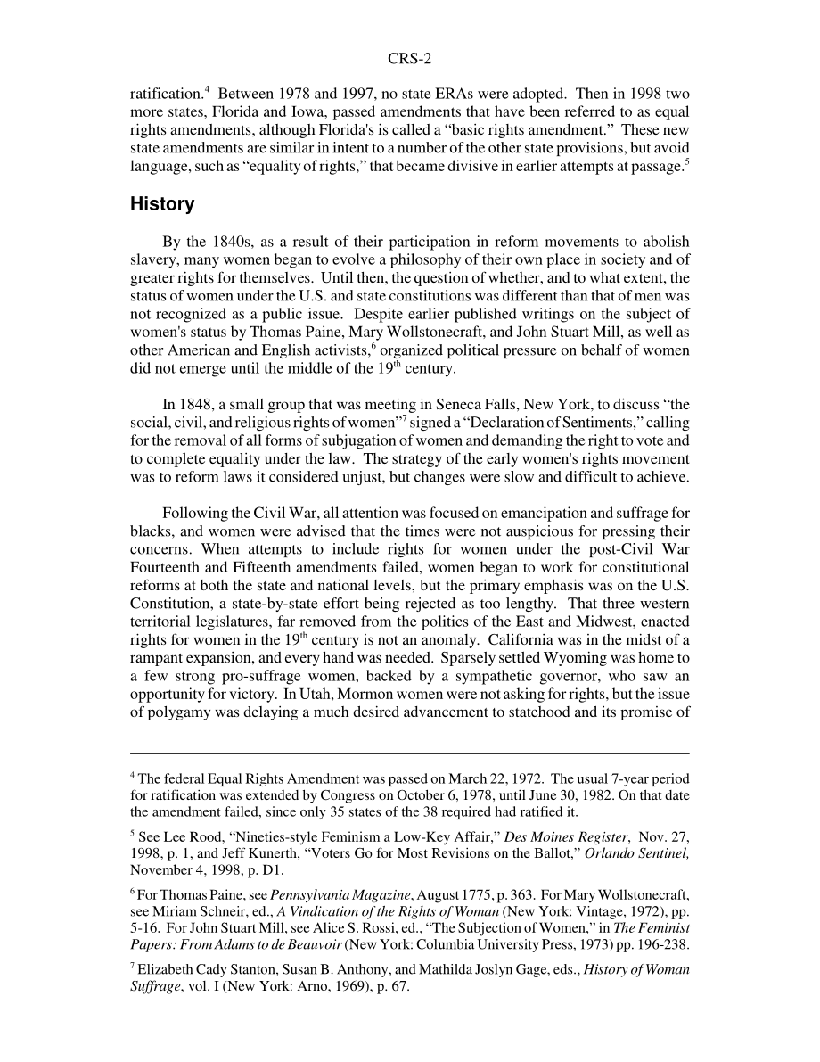 [20040823]RS20217_平等权利修正案：国家规定.pdf_第2页