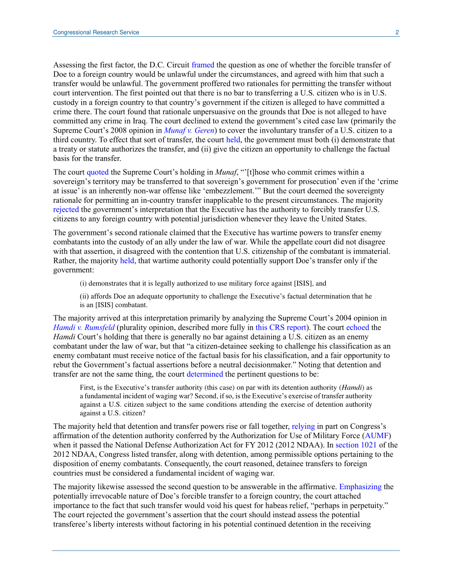 [20180620]LSB10152_军方禁止将美国ISIS嫌疑人转移到国外至少目前是这样.pdf_第2页