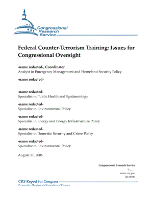 [20060831]RL32920_联邦反恐培训：国会监督的问题.pdf