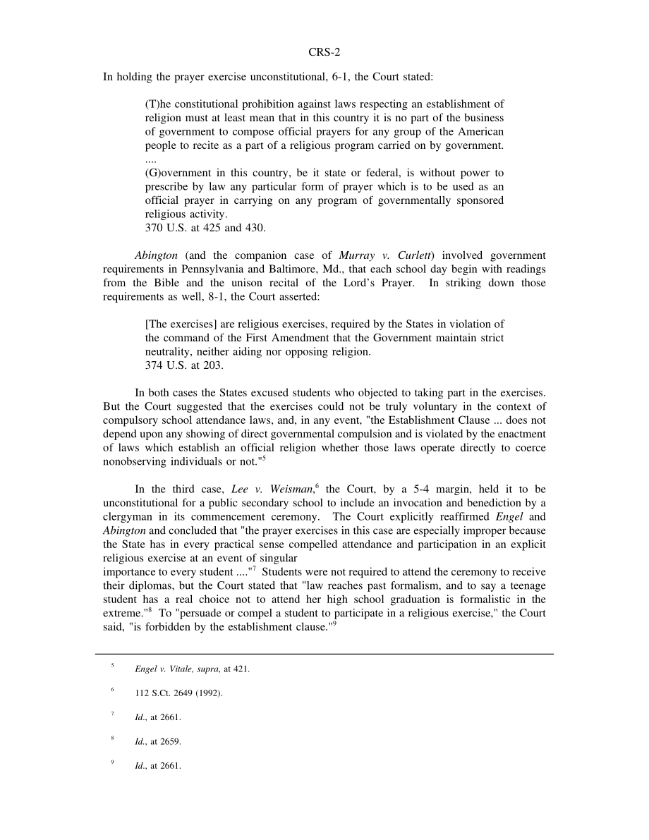 [19941026]94-821A_立法祈祷和学校祈祷：宪法差异.pdf_第2页