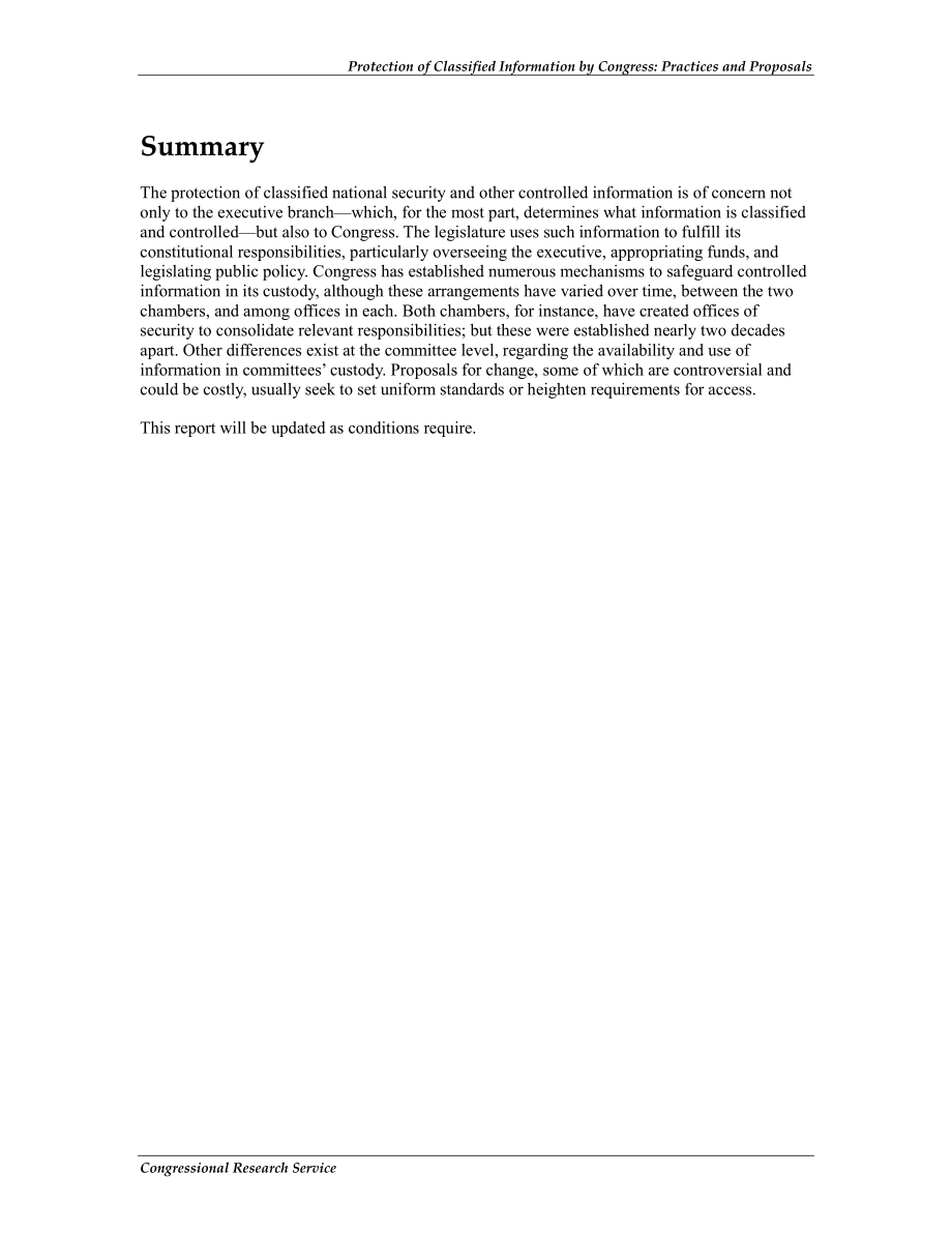 [20110831]RS20748_国会对机密信息的保护：做法和建议.pdf_第2页