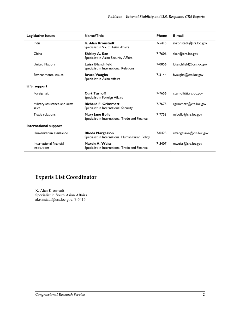 [20091130]R40926_巴基斯坦国内稳定与美国回应：CRS专家.pdf_第3页