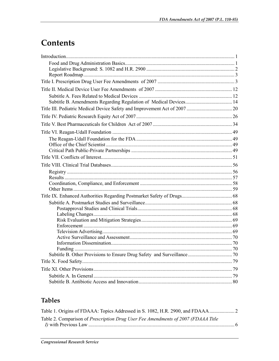 [20100427]RL34465_2007年FDA修正法案（P.L110-85).pdf_第3页