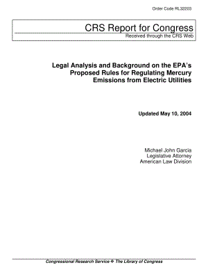 [20040510]RL32203_环境保护局关于管制电力设施汞排放的拟议规则的法律分析和背景.pdf