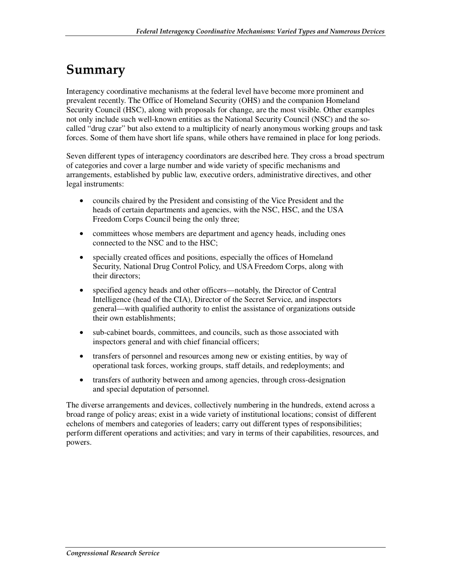 [20020722]RL31357_联邦机构间协调机制：种类繁多设备众多.pdf_第2页