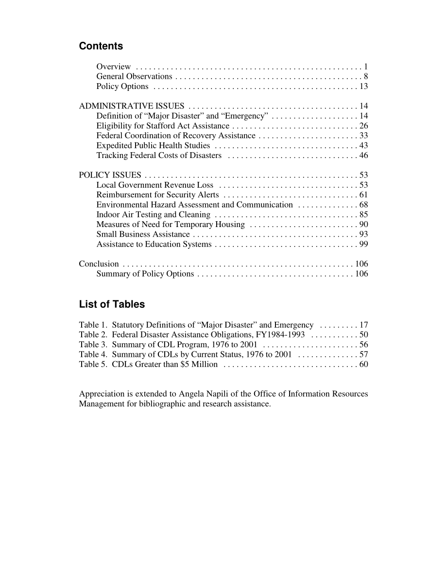 [20020624]RL31464_恐怖分子袭击后的联邦灾难政策：国会的议题和选择.pdf_第3页